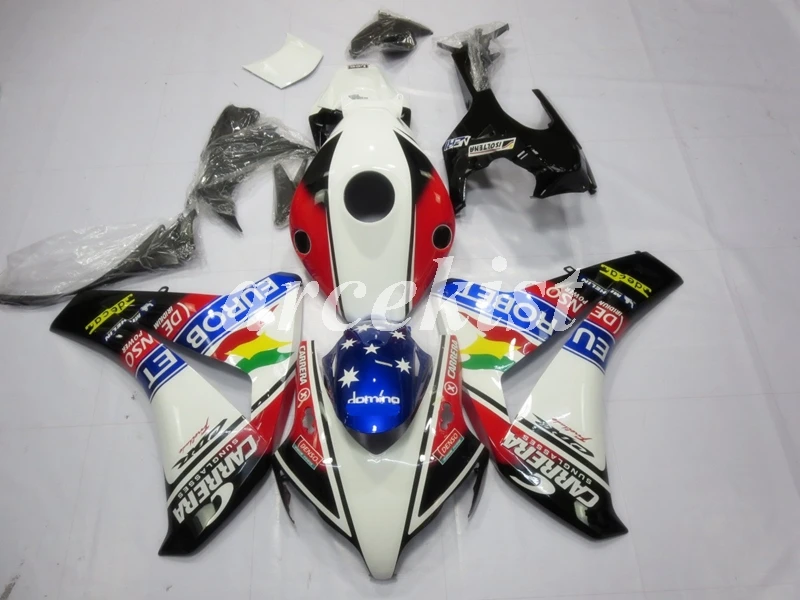 4 подарки ABS(литьевая форма) мотоцикл обтекатель кузова Набор для Honda CBR1000RR 2008 2009 2010 2011 EUROBET