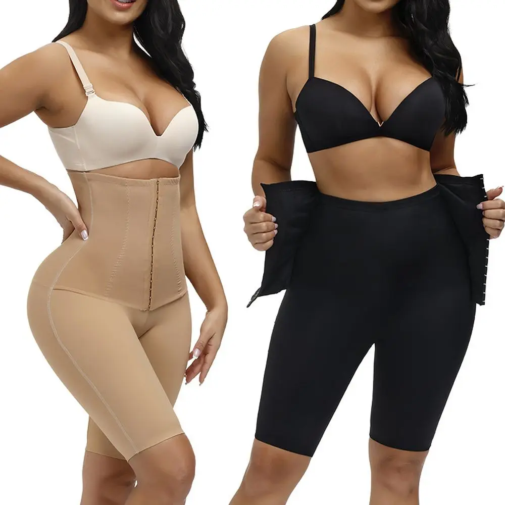 

High Waist Body Shapewear Women Abdomen Pants Breasted Boxer Postpartum Underwear Seamless Shaping Slimming Corset Lingerie 5XL