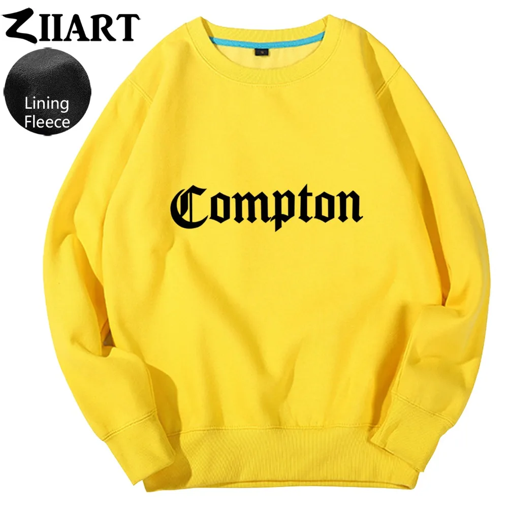 Compton Готический шрифт девушки женщина флис Толстовка Пара Одежда ZIIART