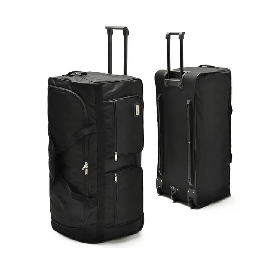 Модная новинка 3" 40" дюймов супер большая сумка для багажа на колесиках, дорожная сумка на колесиках, холщовый чехол для костюма унисекс, удобный чехол на колесиках