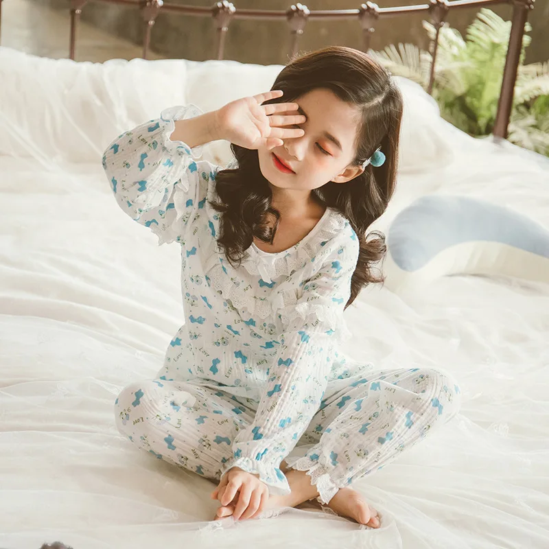 Whole Shop 19 Fall And Winter Clothes Childrenswear Children Girls Cartoon Tracksuit Pajamas Suit