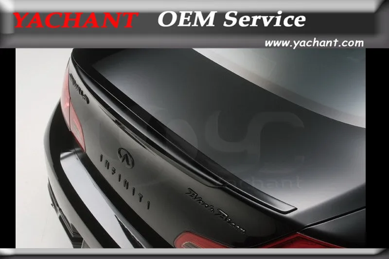 Carstyling Carbon Fiber Rear Spoiler Fit For 20072015 G Series V36