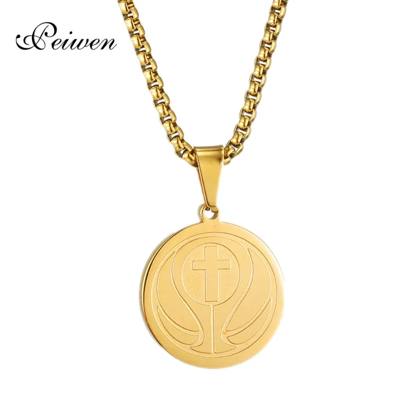 

Basketball Cross Pendant Necklace Stainless Steel Charm Chain Silver Gold Necklaces For Men Women Sporting Jewelry Neck Choker