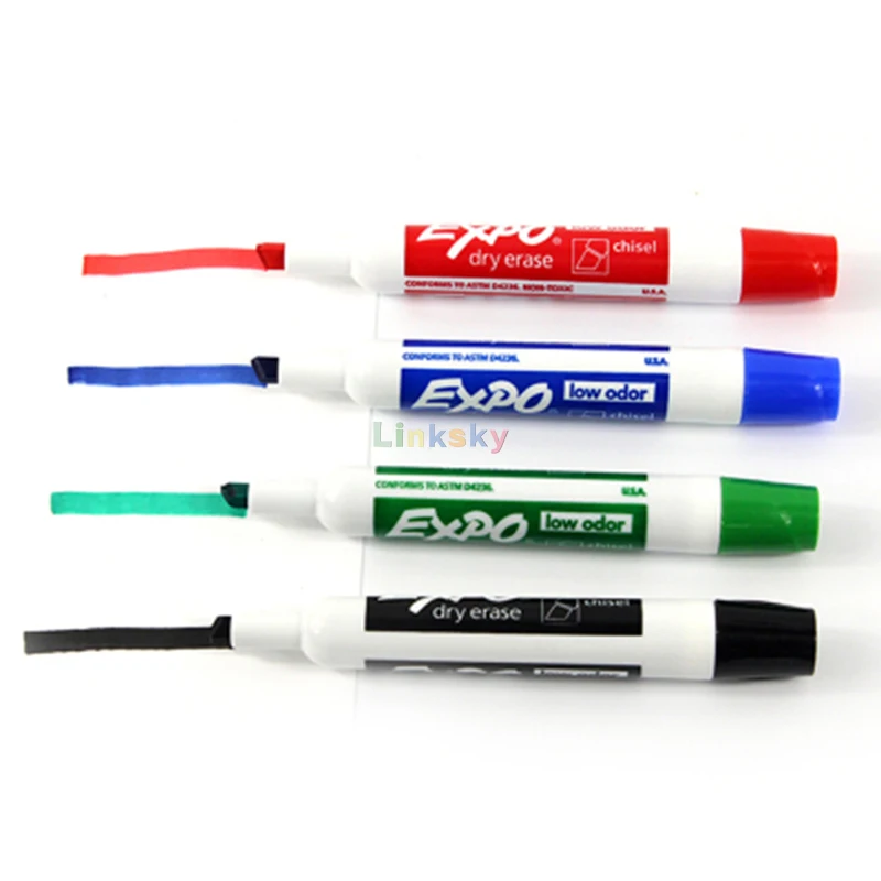 sharpieEXPOLowOdorDryEraseMarkersChiselTipAssortedColors