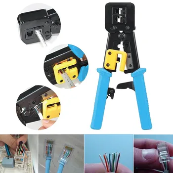

RJ45 Networks Pliers Crimp Tool Multi-Function Cable Cutter Piercing Crystal Heads Pliers TN88