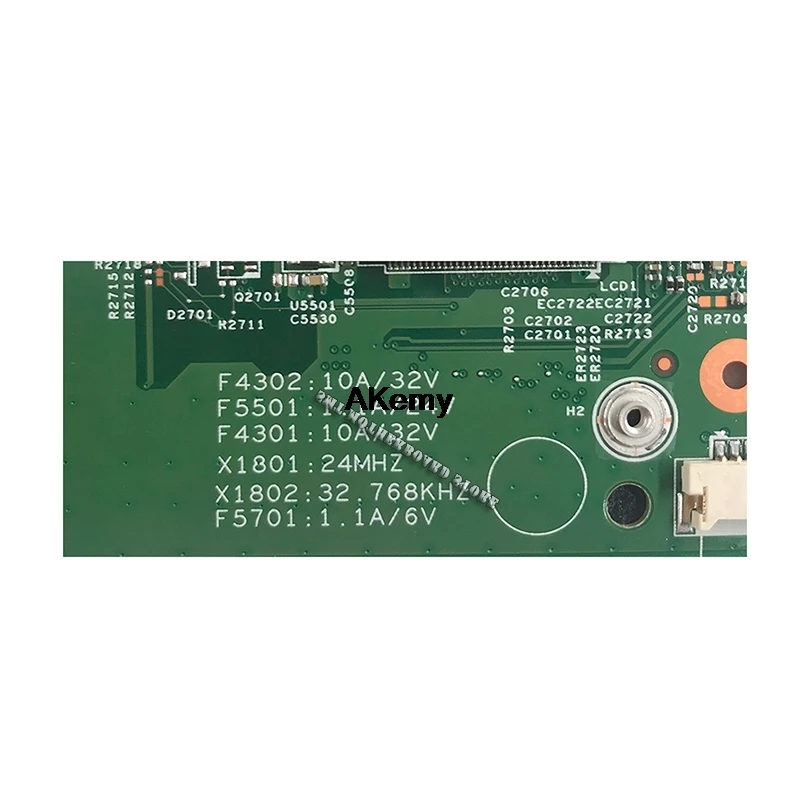 Материнская плата для ноутбука lenovo Ideapad AIR13 710S-13ISK оригинальная материнская плата 4Гб-RAM I3-7100U