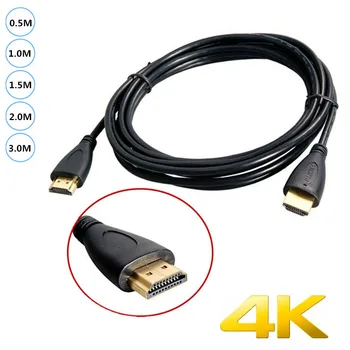 

High quality Gold Plated Plug Male to Male HDMI Cable M/M 1.4 V 1080p 3D 4K for HDTV XBOX PS3 0.5M 1M,1.5M,3M