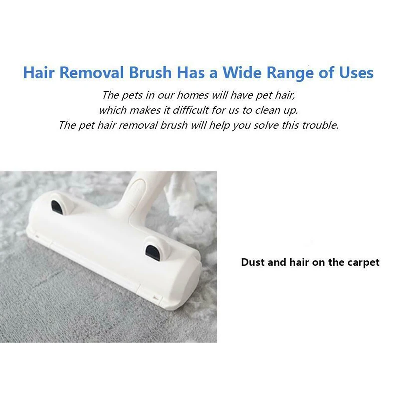 2-Way Pet Hair Remover ролик для удаления шерсти собаки кошки ворс самоочищающаяся одежда