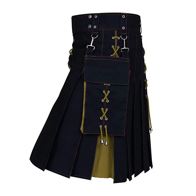 2020 Kilt гибридные шорты юбки модная винтажная юбка для мужчин шотландский
