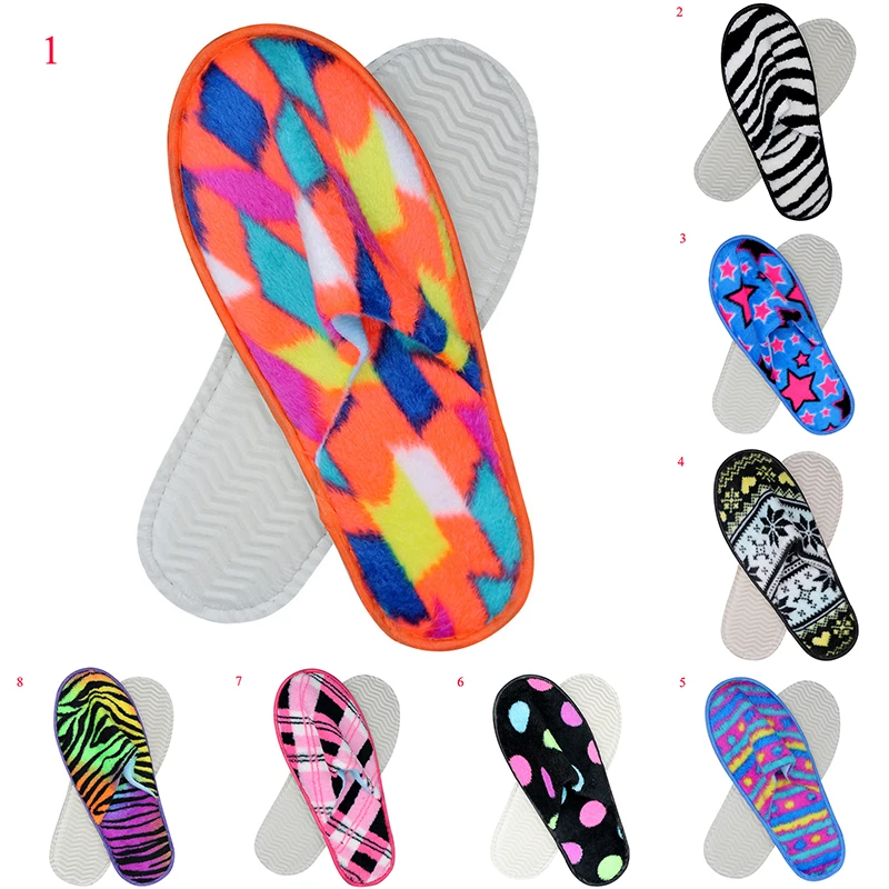 

Hotel Thick Non-slip Slippers Hotel Travel Room Toiletries Flip Flop Slippers Indoor Slippers Men Comfort Floor Shoes