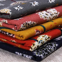 Lychee Life 50x142 см набивная ткань зимние красочные ткани Ручное шитье для поделок одежда поставки украшения