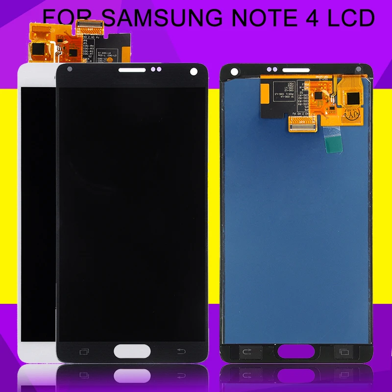 Замена HH N910F Дисплей для Samsung Galaxy Note 4 ЖК-дисплей N910FD N910A N910M N910 с сенсорным экраном в