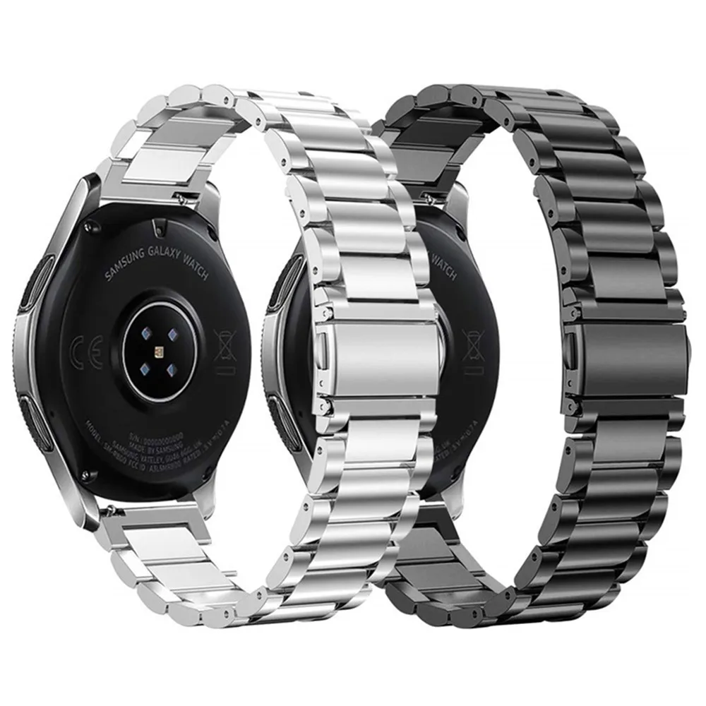 Наборы 20 мм 22 мм браслет из нержавеющей стали для samsung galaxy Watch 46 мм браслет для galaxy active 2 44 мм 40 мм blet