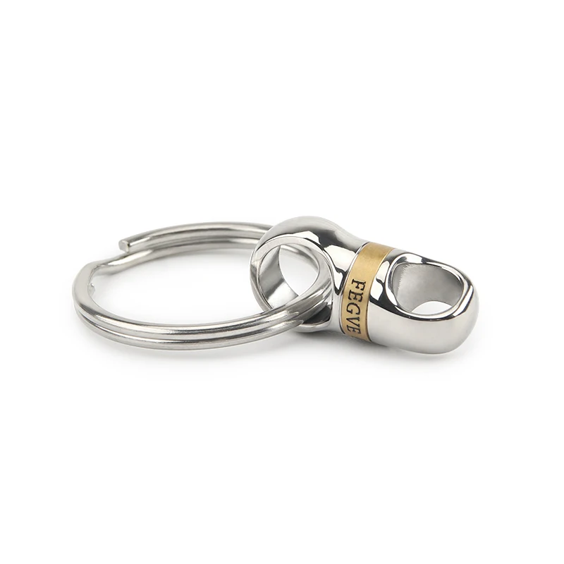 Titanium Alloy Brass Keychain Accessories Car Key Ring Outdoor Small Tool 360&deg; Rotatable Keyring tactical keychain key ring keychain carabiner keychain tool keychain charm