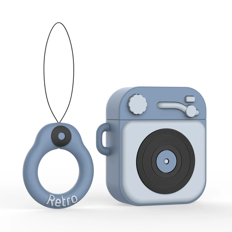 03 Чехол для наушников для Airpods, чехол, силиконовый, милый, мультяшный, мягкий, чехол для наушников для Apple Air pods, TPU, чехол, 3D, аксессуары для наушников - Цвет: 03