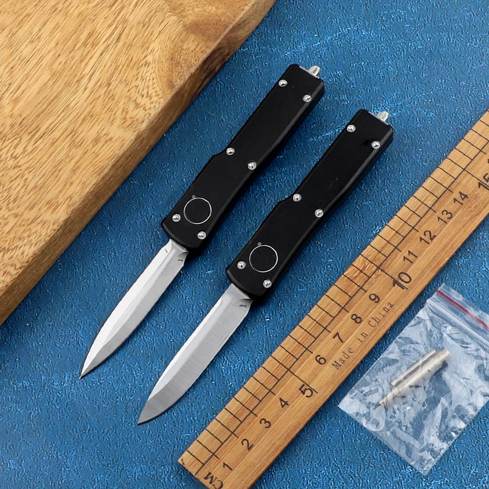 New pocket utx70 mini knife D2 blade aviation aluminum handle outdoor camping hunting tactics self-defense EDC multi-function to |