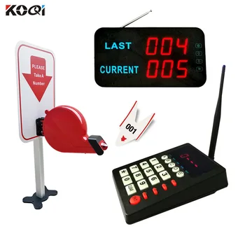 

Ycall Simple Queue Ticket Dispenser Wireless Queue Calling System for Bank Service Center