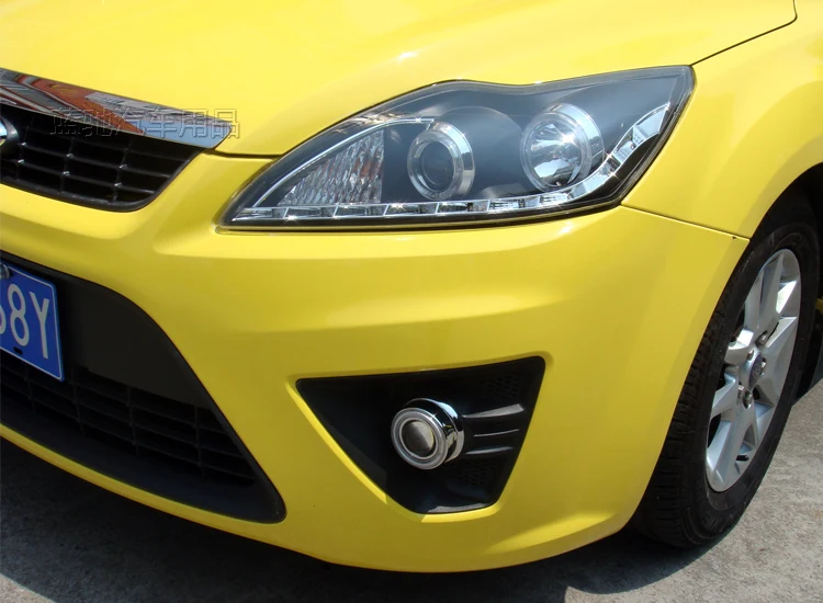 Автомобильный Стайлинг Головной фонарь для Ford Focus фары 2009-2011 Focus2 светодиодный фонарь DRL H7 D2H Hid опция Angel Eye Bi Xenon луч