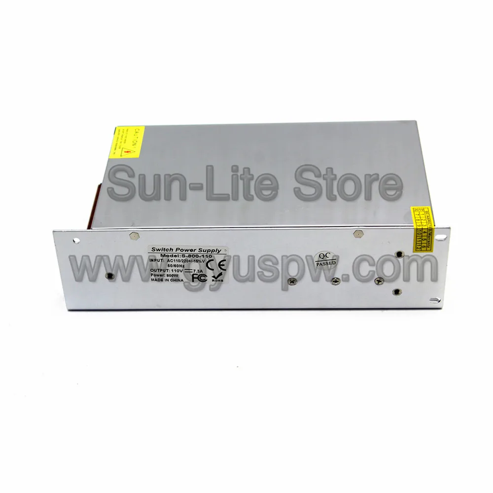 Single Output LED Switching Power Supply DC55V 800w Driver Tansformer 220V 110V AC DC 30V SMPS for Led Light CNC Router Motor
