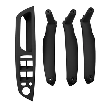

4PCS Left Hand Driver Door Pull Handles Front Left SetReplacement Parts For BMW X5 X6 E70 E71 Car Inner Styling