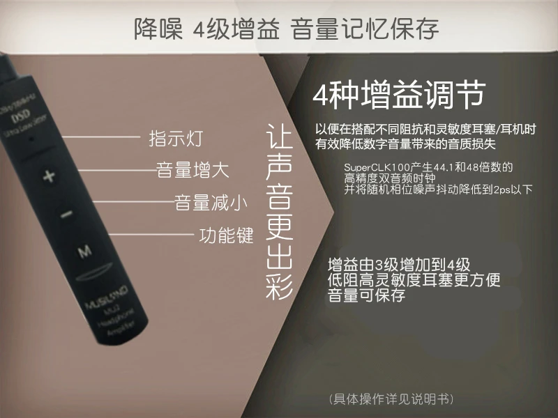 Продукт Musiland Модернизированная версия MU2 цифровой декодирование Наушников amp 600 Ом тип-c интерфейс, внешняя USB звуковая карта