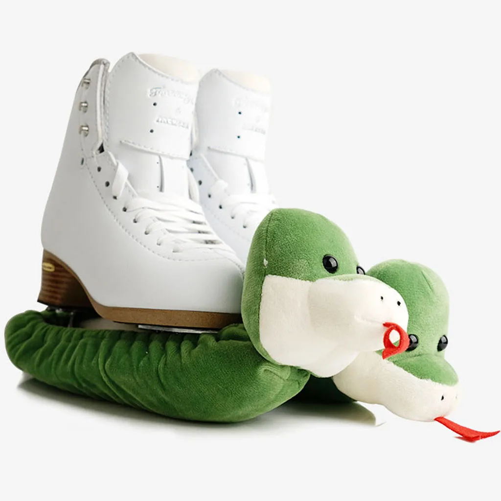 1 Pair Ice Skates Figure Skating Soakers Blade Covers Blankie Guards Skating Accessories Various Patterns
