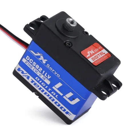 High quality models Waterproof Metal gears JX DC5821LV 20 KG Big torque Digital Coreless Servo for RC Auto TRAXXAS Crawler title=