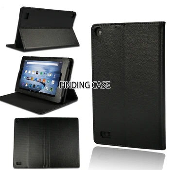

Shockproof Leather Tablet Stand Folio Cover Case for Amazon Fire 7 5th/7th/9th/ Fire HD 8(2016)/8(2017)/8(2018) Tablet Case