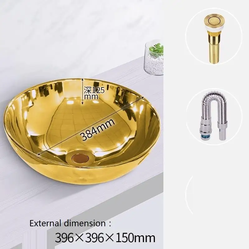 Черная миска для ванной комнаты Fregadero Lavatorio Lavabo De Mano умывальник для ванной комнаты - Цвет: Version L