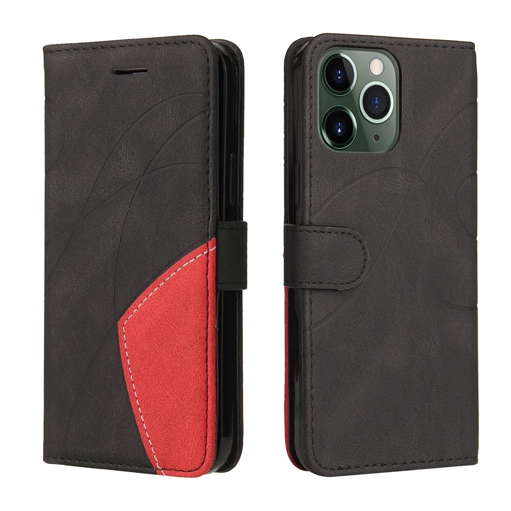 Leather Flip Cover iPhone Case