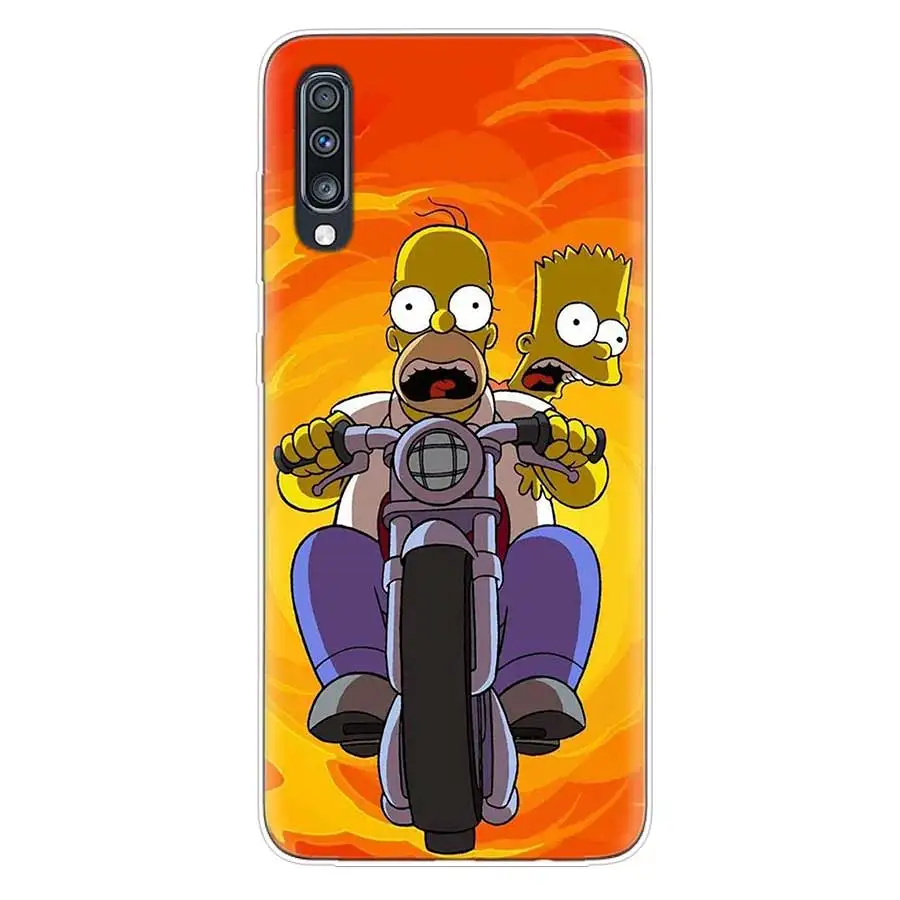 Мультфильм ГОМЕР J. «Симпсоны» Сердце чехол для samsung Galaxy A70 A50 A20E S10E S10 плюс A40 A30 A20 A10 A60 A80 A50S A70S A30S M40 M30