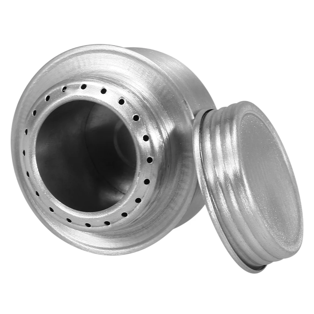 Портативная мини-печь Alcoho из алюминиевого сплава с крышкой, походная ...