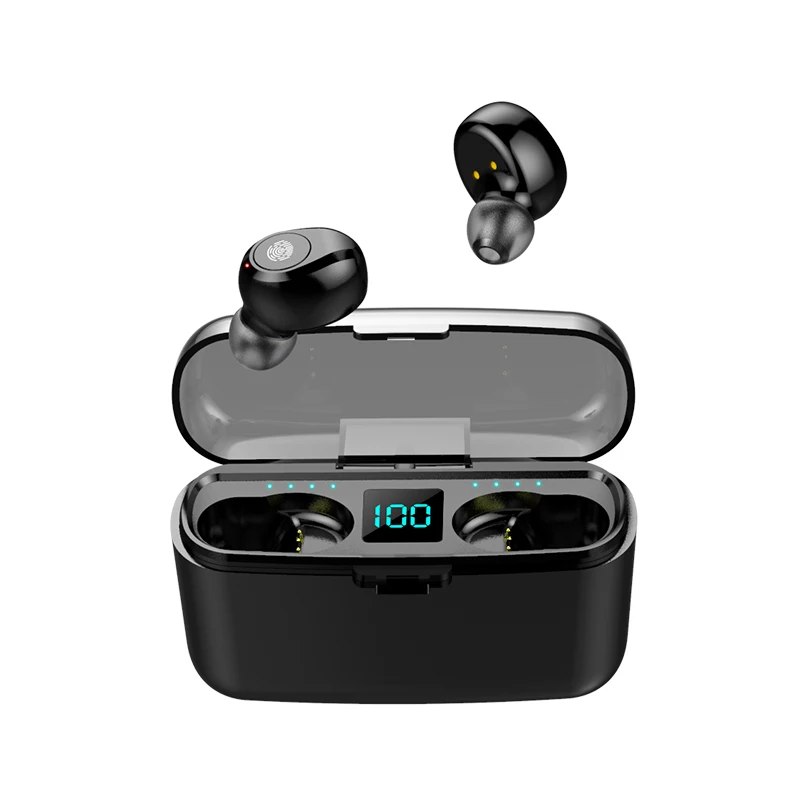 Bluetooth 5,0 TWS F9 наушники кино HD объемный Стерео шумоподавление мощность с микрофоном беспроводные наушники