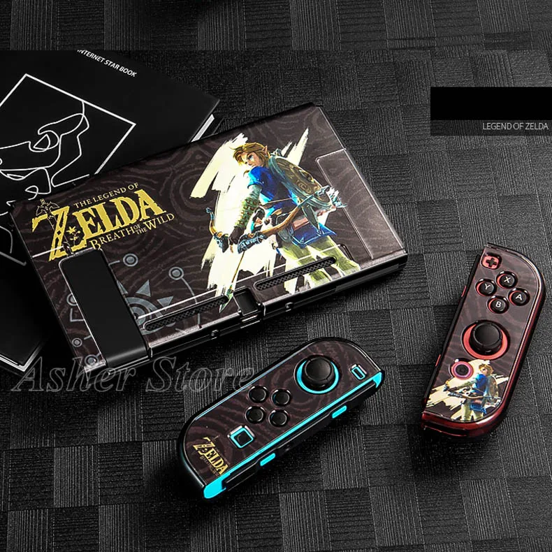 15 Чехол для nintendo Switch, цветная защитная оболочка, классная противоскользящая Крышка для nintendo switch, аксессуары для nintendo Switch NS - Цвет: 15