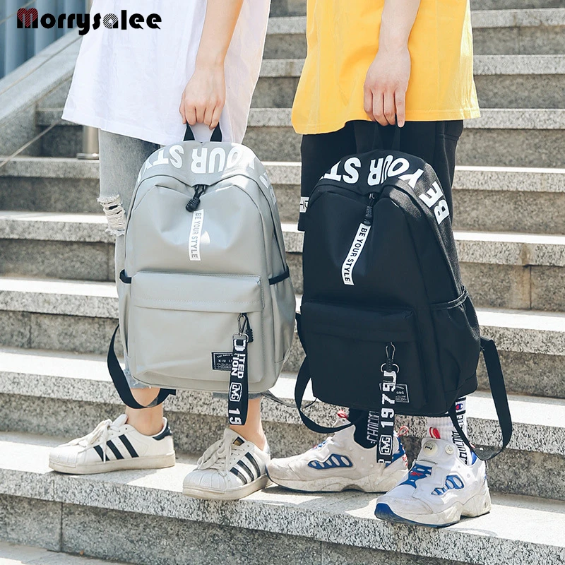 Холщовый рюкзак для женщин школьный ранец подростков с вышивкой дорожные