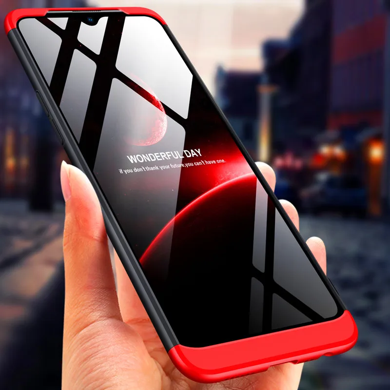 Чехол для Oppo Realme C2 RMX1941 полностью защищенный Матовый Жесткий чехол RealmeC2 с полным