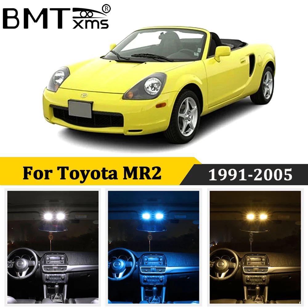 BMTxms Canbus для Toyota MR2 1991-2005 Автомобильные светодиодные внутренние карты