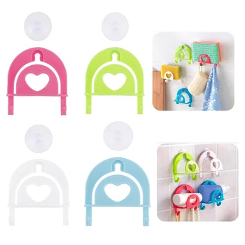 

New Suction cup Bathroom Shelf Tower Soap Dish Holder Kitchen Sink Dish Sponge Storage Holder Rack Robe Hooks Sucker With Hooks
