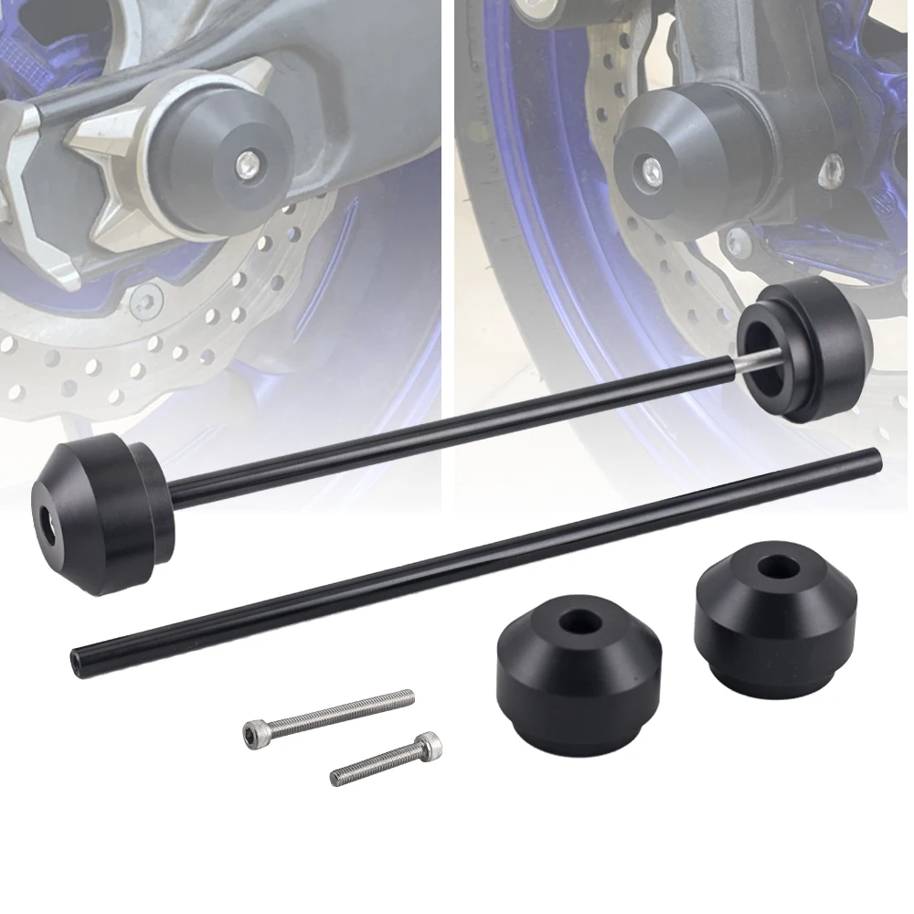 

Front Rear Axle Fork Wheel Protector Sliders For YAMAHA MT-09 FZ-09 MT09 MT 09 FZ09 2017-2020 18 19 Motorcycle Accessories Cap