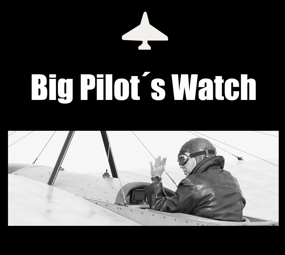Cheap Chinese Whole Big Pilot Series Black Leather Sport Multifunction Quartz Men Wristwatches Original Wrist Watches For Men