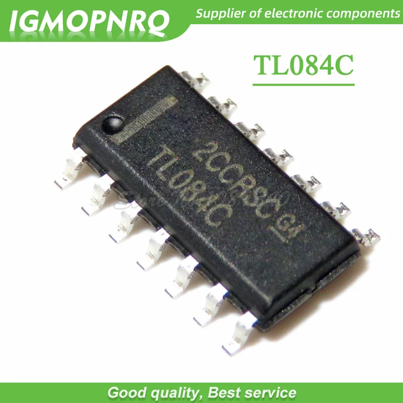 20 шт. TL084CDR TL084CD TL084C TL084 SOP-14 новый оригинальный рабочий усилитель бесплатная