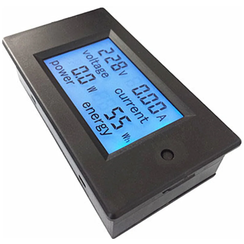 0-100A lcd 80-260V Цифровой дисплей измеритель мощности энергии Амперметр Измерение защита хранения данных вольтметр премиум класса