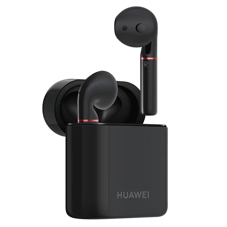 Huawei FreeBuds 2 Pro TWS наушники Bluetooth беспроводные наушники спортивные водонепроницаемые наушники с микрофоном Сенсорное Голосовое управление - Цвет: Черный