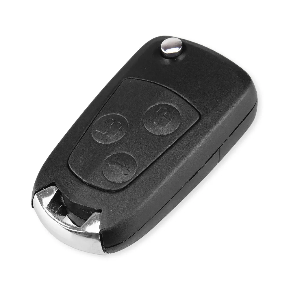 KEYYOU складной чехол для ключей с 3 кнопками Ford/Focus/Mondeo сменный откидной Чехол