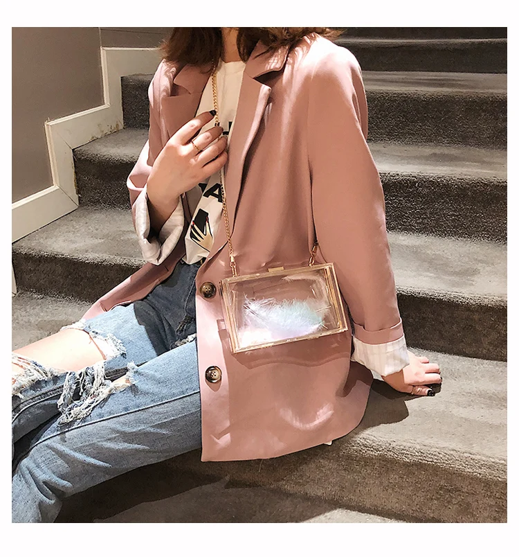 MONNET CAUTHY New Arrival Fashion Female Bags Creative Personality Transparent Elegant Crossbody Bag Chic Style Girls Party Flap