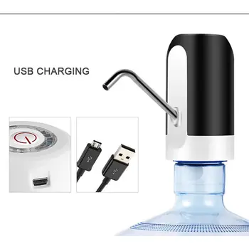 

Electric Auto Water Pump Dispenser Gallon Bottle Drinking Portable Button Switch 4XFB