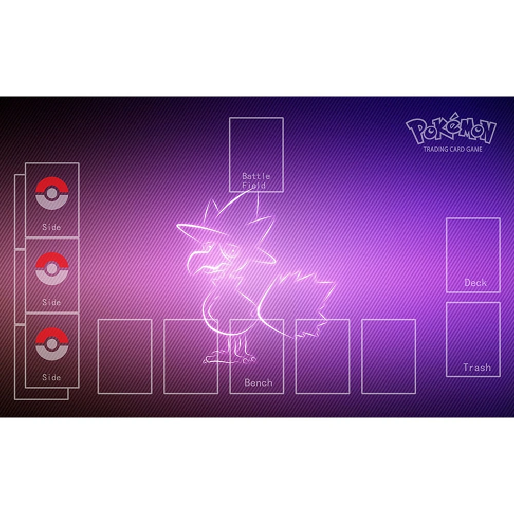Pokemon Trading Card Game Playmat Pokemon Trainer Gaming Mat Card
