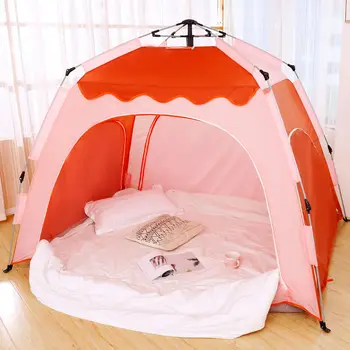 

Fully Automatic Tent Indoor Warm Tent House Adult Household Bed Single Double Adult Children Large Winter