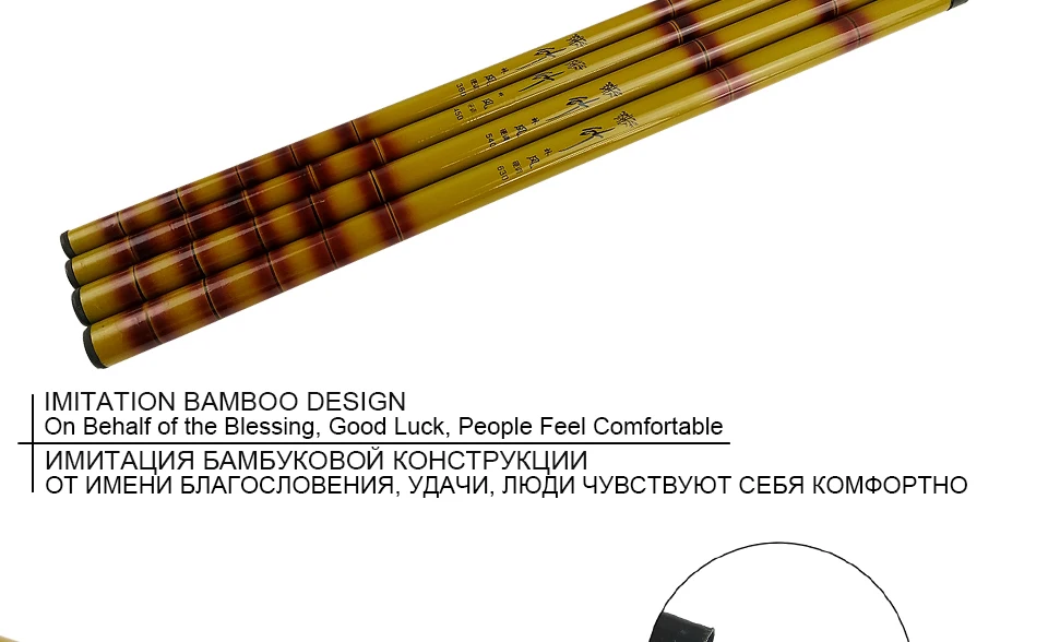 K8356 3.6 4.5 5.4 6.3m FRP carp fishing Telescopic rod winter fishing tackle High strength high hardness Chinese wind Sea rod (9)
