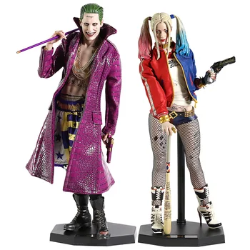 

DC Comics Suicide Squad Joker Harley Quinn PVC Figure 1/4 Scale Statue Collectible Model Toy